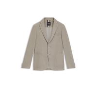 BOSS Slim-Fit Sakko mit filigranem Muster - Style C-Hanry-J-252, 50551585 Hellbraun 56