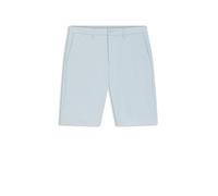 BOSS Slim-Fit Shorts aus wasserabweisendem Stretch-Gewebe - Style S_Commuter_10.5 inch, 50540337 Hellblau 56