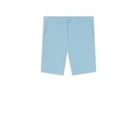 BOSS Slim-Fit Shorts aus wasserabweisendem Stretch-Gewebe - Style S_Commuter_10.5 inch, 50540337 Hellblau 54