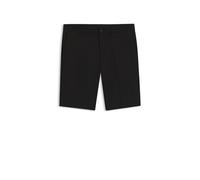 BOSS Slim-Fit Shorts aus wasserabweisendem Stretch-Gewebe - Style S_Commuter_10.5 inch, 50540337 Schwarz 50