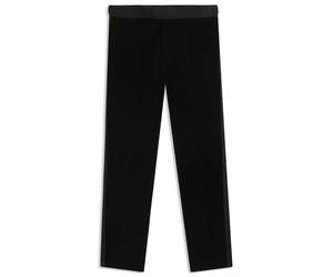 BOSS Slim-Fit Smoking-Hose aus Baumwoll-Samt - Style H-Genius-Tux-244, 50527948 Schwarz 58