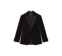 BOSS Slim-Fit Smoking-Jackett aus Baumwoll-Samt - Style H-Hutson-Tux-254, 50551552 Dunkelbraun 106