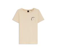BOSS Slim-Fit T-Shirt aus Baumwoll-Jersey mit Artwork-Print - Style C_Elove_5, 50566827 Hellbeige M