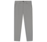 BOSS Slim-Fit Hose aus Baumwoll-Mix mit Elasthan-Anteil - Style P-Kaiton1-Zip, 50543945 Grau 35/32