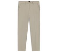 BOSS Slim Fit Anzughose aus Baumwoll-Mix Modell 'KAITON' in Beige, Größe 31/32