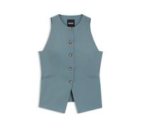 BOSS Slim-Fit Weste aus Schurwolle - Style Juleran, 50551939 Blau 46