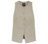 BOSS Slim-Fit Weste aus Schurwolle - Style Juleran, 50554964 Hellbeige 34