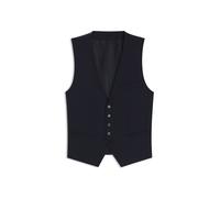 BOSS Slim-Fit Weste aus Stretch-Schurwolle - Style L-HarversVest-241-LC, 50509889 Dunkelblau 46