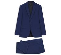 BOSS Slim-Fit Zweiteiler aus Stretch-Wolle - Style H-Huge-2Pcs-224, 50493667 Blau 56