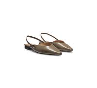 BOSS Slingback-Ballerinas aus Leder - Style Charlize_SLB10_AB, 50548541 Hellbraun 37