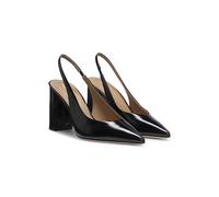 BOSS Slingback-Pumps aus Leder - Style Miah_SLBPump90_NACS, 50573426 Schwarz 41