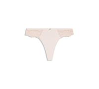 BOSS Slip aus Spitze mit plissiertem Mesh und goldenem Anhänger - Style THONG_BLOSSOM, 50556195 Hellrosa L