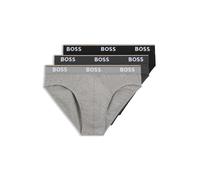 BOSS Power Unterhose grau/dunkelgrau/schwarz (3er-Pack) - XS