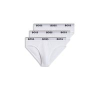 Hugo Boss Herren Slip aus Baumwolle, 3er-Pack | Herren Slip, bequeme Passform, ideal für den Alltag, bequeme Unterwäsche, Markenslip