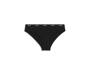 BOSS Slip aus Stretch-Jersey mit Logo-Bund - Style BRIEF CI, 50502753 Schwarz XXL