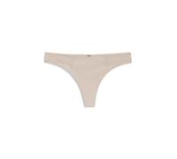BOSS Slip mit niedrigem Bund, Spitze und goldfarbenen Akzenten - Style THONG_B LACE, 50566686 Hellbeige S