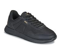 BOSS Lowtop Sneakers mit strukturiertem Obermaterial - Style Titanium_Runn_nypuN, 50536481 Schwarz 43