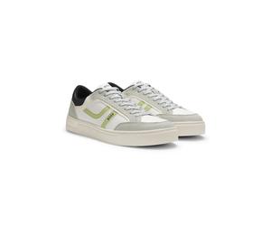BOSS Sneakers aus Kunstleder im Colour-Block-Design - Style Rhys_Tenn_pumi, 50562799 Hellgrau 43