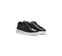 BOSS Sneakers aus Leder mit Gummisohlen - Style Bulton_Runn_lt_N, 50497887 Schwarz 42