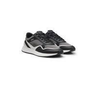 BOSS Sneakers aus Mesh mit gerippter Sohle - Style Titanium_Runn_methal, 50568928 Dunkelgrau 44