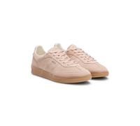 BOSS Sneakers aus Veloursleder mit Gummisohlen - Style Brenta_Tenn_fullsd, 50536645 Hellrosa 40