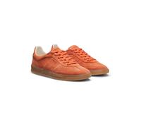 BOSS Sneakers aus Veloursleder mit Gummisohlen - Style Brenta_Tenn_fullsd, 50536645 Orange 42