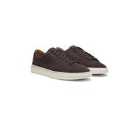 BOSS Sneakers aus Veloursleder mit Logo-Prägung - Style Kieran_Tenn_wcsd, 50563162 Dunkelbraun 45
