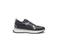 BOSS Sneakers aus verschiedenen Materialien mit Mesh und Logos - Style Jonah_Runn_meth, 50513195 Dunkelblau 44