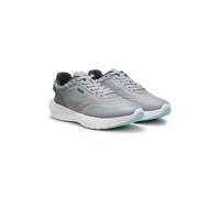 BOSS Sneakers im Laufschuh-Stil mit Lederbesatz - Style BOSS-MOTION_Runn_mth, 50568946 Grau 39