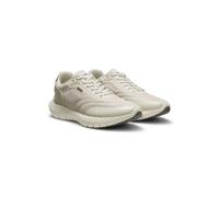 BOSS Sneakers im Laufschuh-Stil mit Lederbesatz - Style BOSS-MOTION_Runn_mth, 50568946 Hellbeige 46