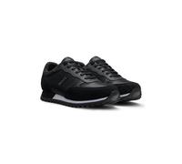 BOSS Sneakers mit Logo-Details und Details aus Kunstleder - Style Parkour-L_Runn_ny_N, 50498133 Schwarz 46