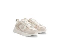 BOSS Sneakers mit Veloursleder-Details und Double-B-Monogramm - Style B Icon_Runn_sdnap, 50548288 Hellbeige 42