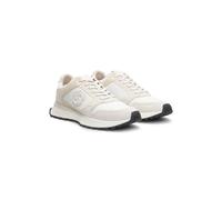 BOSS Sneakers mit Veloursleder-Details und Double-B-Monogramm - Style Jonah_Runn_sdmeBB, 50564185 Weiß 43