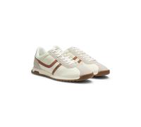 BOSS Sneakers mit Veloursleder-Imitat-Details und Logo - Style Zayn_Lowp_nymi, 50562818 Hellbeige 44