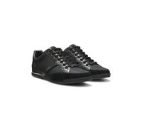 BOSS Sneakers mit Veloursleder und Kunstleder - Style Saturn_Lowp_mx A_N, 50498265 Schwarz 45