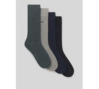 BOSS Socken aus Baumwoll-Mix im 4er-Pack in Schilf, Größe 40-46