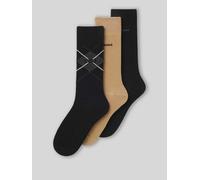 Socken BOSS "3PRSGiftset ArgyleCC", Damen, Gr. 40-46, bunt (open miscellaneous 960), Baumwollmischung, gemustert, elastisch, Socken Socken, Geschenk-Set, Baumwoll-Mix (74405429-40) open miscellaneous 