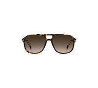 BOSS Sonnenbrille aus Acetat mit Havanna-Muster und silberfarbenen Details - Style BOSS 1751/S08657HA, 58332865 Braun gemustert ONESI