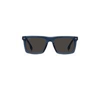 BOSS Sonnenbrille aus blauem Acetat mit gemusterten Carbonfaser-Bügeln - Style BOSS 1765/G/SPJP55IR, 58329436 Blau ONESI