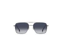 BOSS Sonnenbrille aus Edelstahl mit Doppelsteg und Bügeln aus blauem Acetat - Style BOSS 1846/G/S6LB5808, 58609826 Assorted-Pre-Pack ONESI