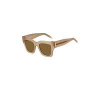BOSS Sonnenbrille aus opalfarbenem Bio-Acetat mit charakteristischen Metalldetails - Style BOSS 1386/S10A5170, 58107963 Hellbeige ONESI