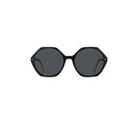 BOSS Sonnenbrille aus schwarzem Acetat mit eckiger Fassung - Style BOSS 1585/S7C556IR, 58114847 Schwarz ONESI