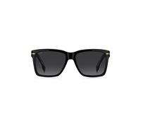 BOSS Sonnenbrille aus schwarzem Acetat mit goldfarbenen Details - Style BOSS 1745/S807571I, 58329438 Schwarz ONESI