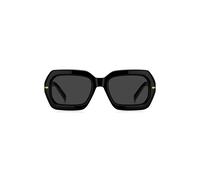 BOSS Sonnenbrille aus schwarzem Acetat mit goldfarbenen Scharnieren - Style BOSS 1732/G/S80754IR, 58138222 Schwarz ONESI