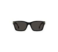 BOSS Sonnenbrille aus schwarzem Acetat mit goldfarbenen Scharnieren - Style BOSS 1739/F/SK80756IR, 58138158 Schwarz ONESI