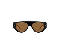 BOSS Sonnenbrille aus schwarzem Bio-Acetat mit gelaserten Logos auf den Bügeln - Style BOSS 1443/SSDK5670, 58108032 Schwarz ONESI
