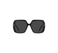 BOSS Sonnenbrille aus schwarzem, mehrlagigem Acetat mit goldfarbenen Bügeln - Style BOSS 1782/S2M257IR, 58329990 Schwarz ONESI