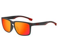 BOSS Sonnenbrillen Hugo 1542/F/S Matte Grey Red/Red 59/17/140 Herren