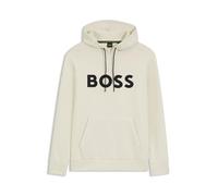 BOSS Hoodie aus Baumwoll-Mix mit erhabenem Logo - Style Soody Zone, 50551457 Natur XXL