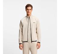 BOSS Sweatjacke aus temperaturregulierender Stretch-Gabardine mit Reißverschluss - Style SW_TOC Spin FZ, 50554402 Natur L